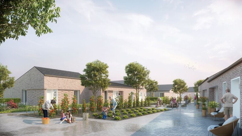 Retirement Village in Amsterdam, Holland – project by A3ZO architectural visualizations studio - 3D Renders - Rendering