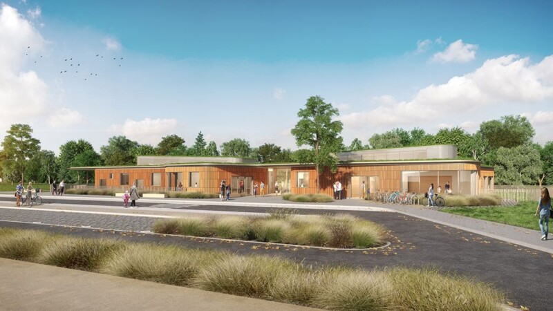 School Competition in Paris, France – project by A3ZO architectural visualizations studio - 3D Renders - Rendering