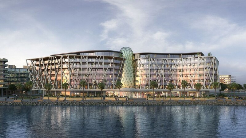 Hotel in Brisbane, Australia – project by A3ZO architectural visualizations studio - 3D Renders - Rendering
