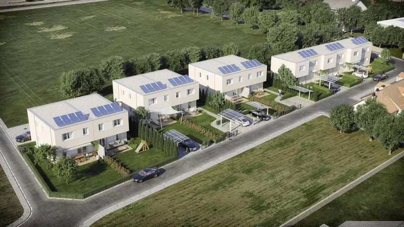 Single-family houses in Vienna, Austria – project by A3ZO architectural visualizations studio - 3D Renders - Rendering