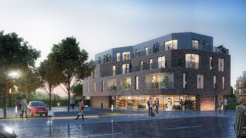 Residential Building in Amsterdam, Holland – project by A3ZO architectural visualizations studio - 3D Renders - Rendering