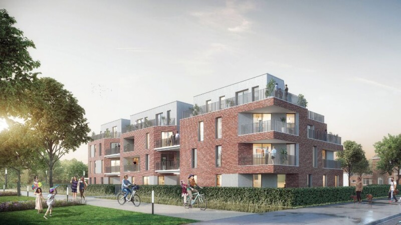 Residential Building in Amsterdam, Holland – project by A3ZO architectural visualizations studio - 3D Renders - Rendering