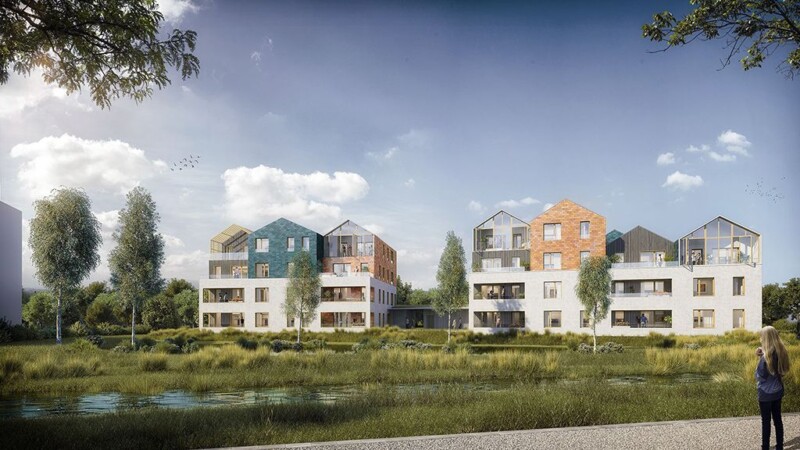 Residential Building in Lille, France – project by A3ZO architectural visualizations studio - 3D Renders - Rendering
