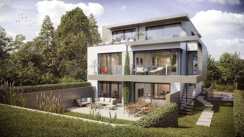Luxury Villa in Vienna, Austria – project by A3ZO architectural visualizations studio - 3D Renders - Rendering