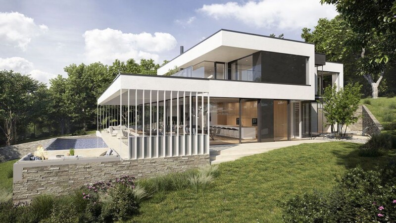 Luxury Villa in Vienna, Austria – project by A3ZO architectural visualizations studio - 3D Renders - Rendering