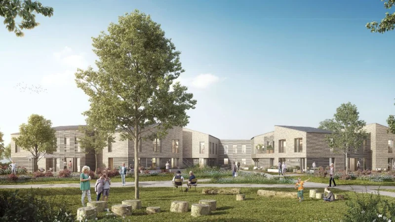 Residential Complex in Strasbourg, France – project by A3ZO architectural visualizations studio - 3D Renders - Rendering