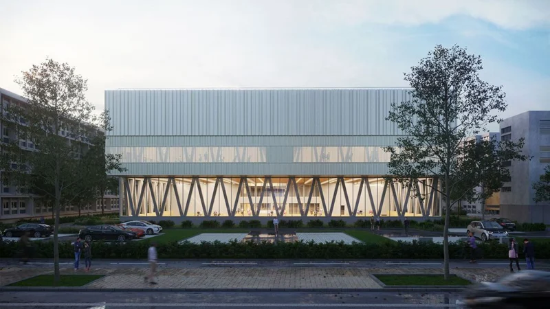 University in Strasbourg, France – project by A3ZO architectural visualizations studio - 3D Renders - Rendering