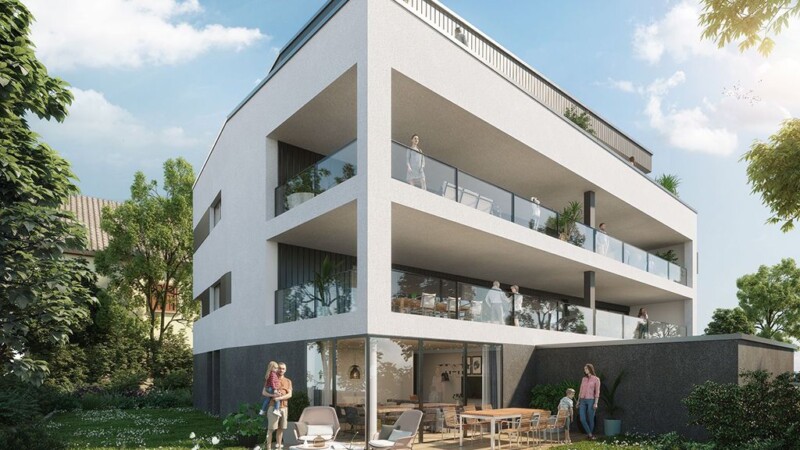Apartments in Strasbourg, France – project by A3ZO architectural visualizations studio - 3D Renders - Rendering