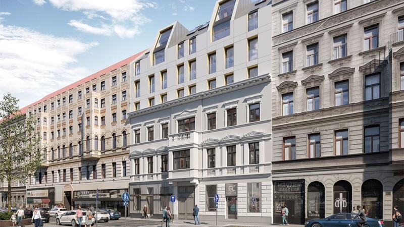 Rehabilitation of residential building in Vienna, Austria – project by A3ZO architectural visualizations studio - 3D Renders - Rendering