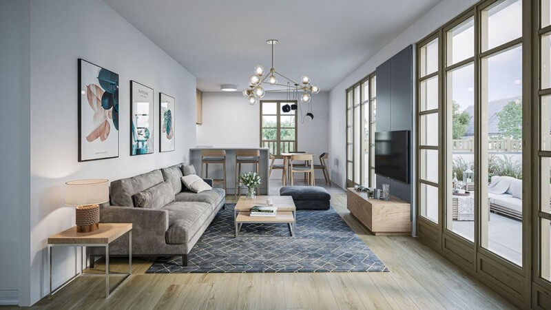 Historic Building Rehabilitation – project by A3ZO architectural visualizations studio - 3D Renders - Rendering