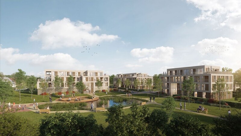 Family Complex in Strasbourg – project by A3ZO architectural visualizations studio - 3D Renders - Rendering