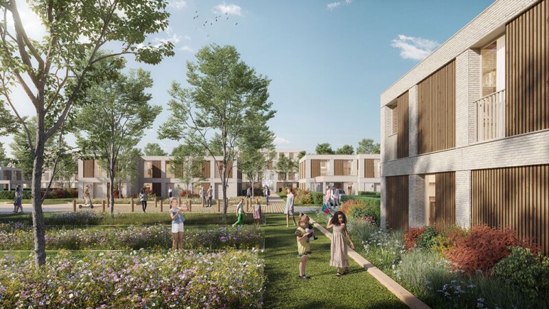 Family Complex in Strasbourg – project by A3ZO architectural visualizations studio - 3D Renders - Rendering