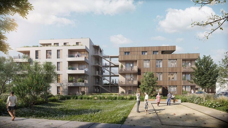 Family Complex in Lyon – project by A3ZO architectural visualizations studio - 3D Renders - Rendering