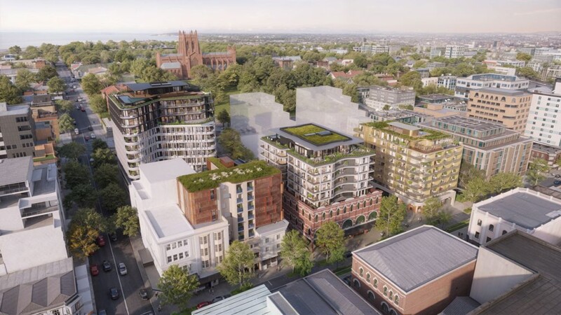 Mixed-use development in Newcastle – project by A3ZO architectural visualizations studio - 3D Renders - Rendering