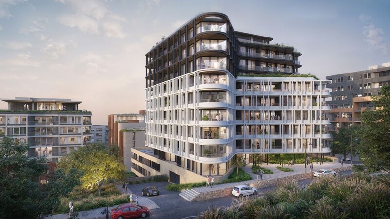 Mixed-use development in Newcastle – project by A3ZO architectural visualizations studio - 3D Renders - Rendering