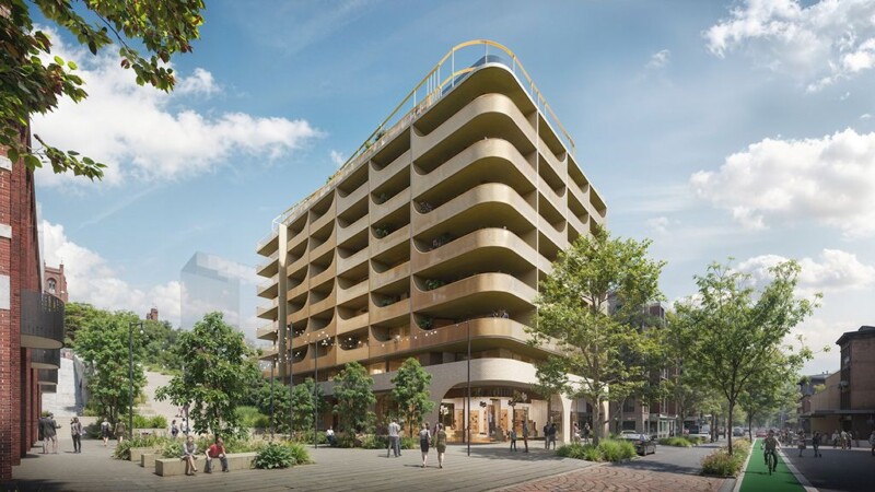 Mixed-use development in Newcastle – project by A3ZO architectural visualizations studio - 3D Renders - Rendering