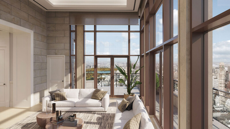 Park Avenue Penthouse – Luxury Interior Detail – project by A3ZO architectural visualizations studio - 3D Renders - Rendering
