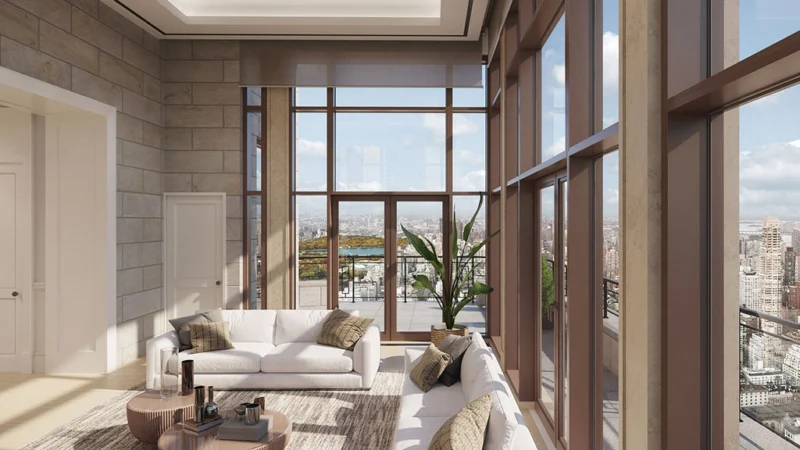 Park Avenue Penthouse – Luxury Interior Detail – project by A3ZO architectural visualizations studio - 3D Renders - Rendering