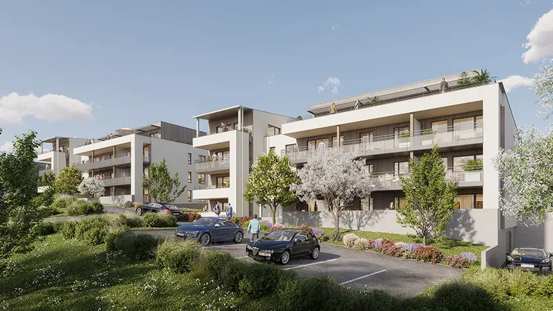 Alter Ego residential development – Exteriors – project by A3ZO architectural visualizations studio - 3D Renders - Rendering