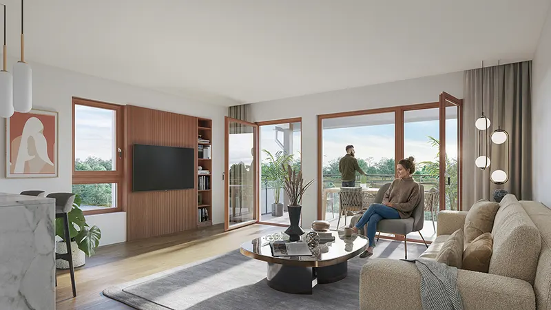Saphyr residential development – project by A3ZO architectural visualizations studio - 3D Renders - Rendering
